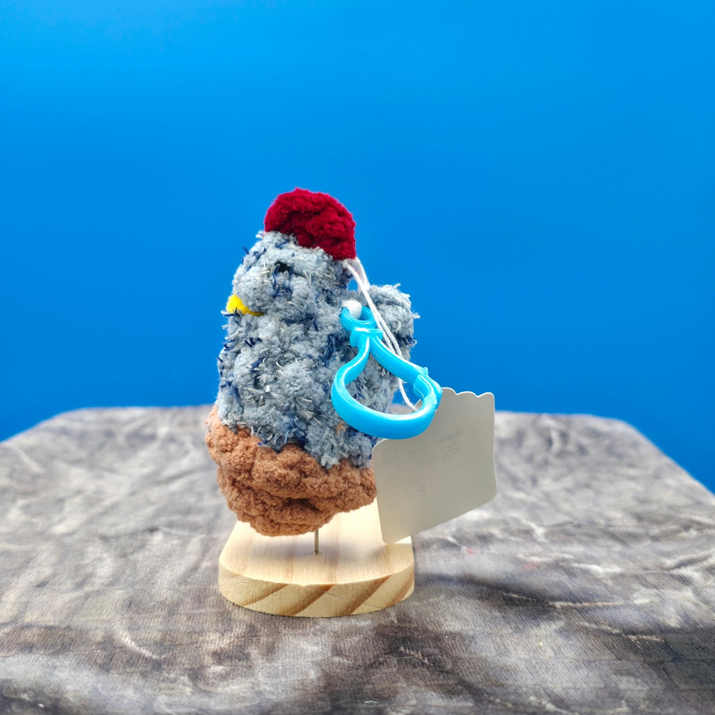 Tiny Chicken Keychain