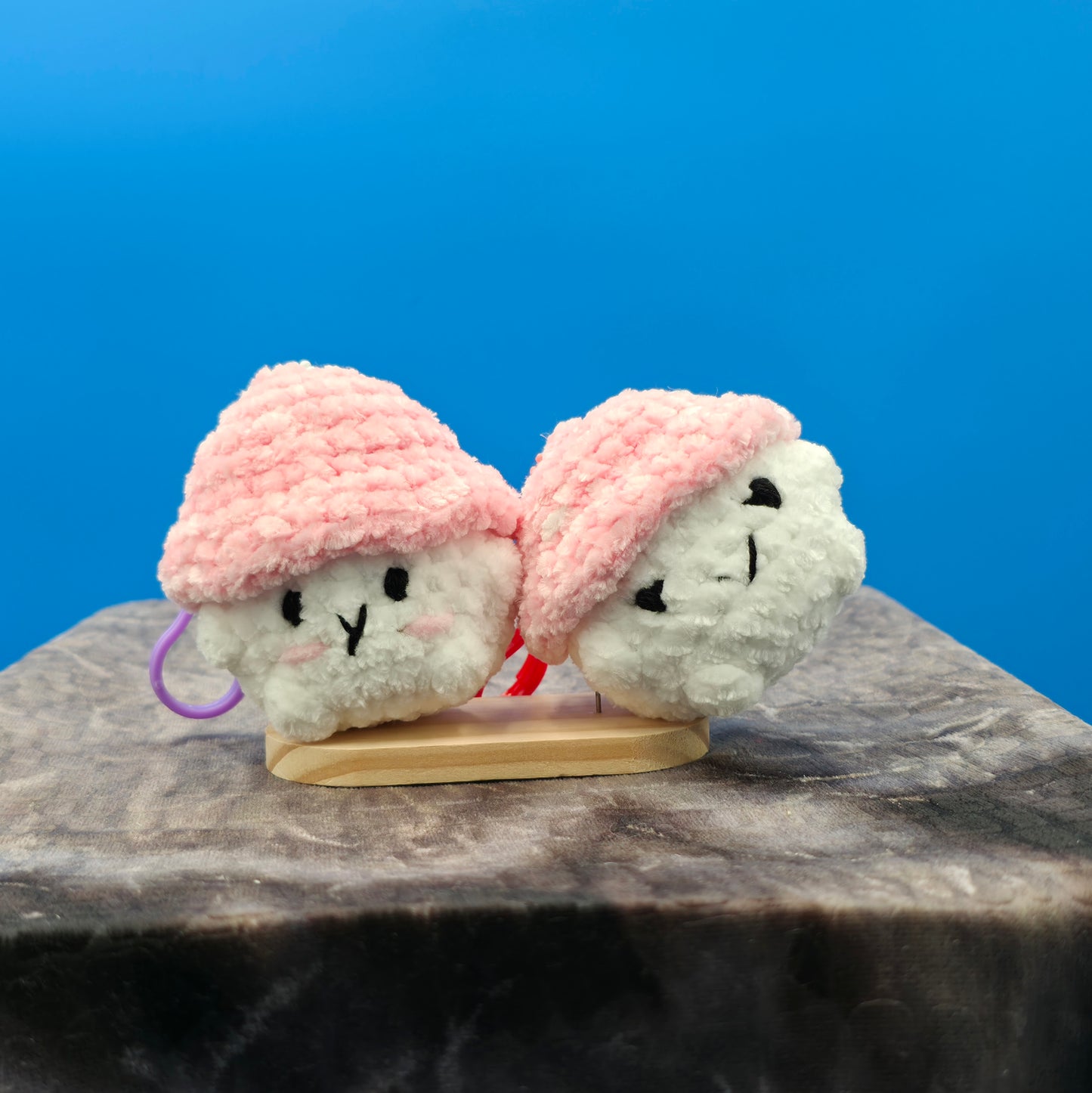Tiny Mushy Boy Keychain