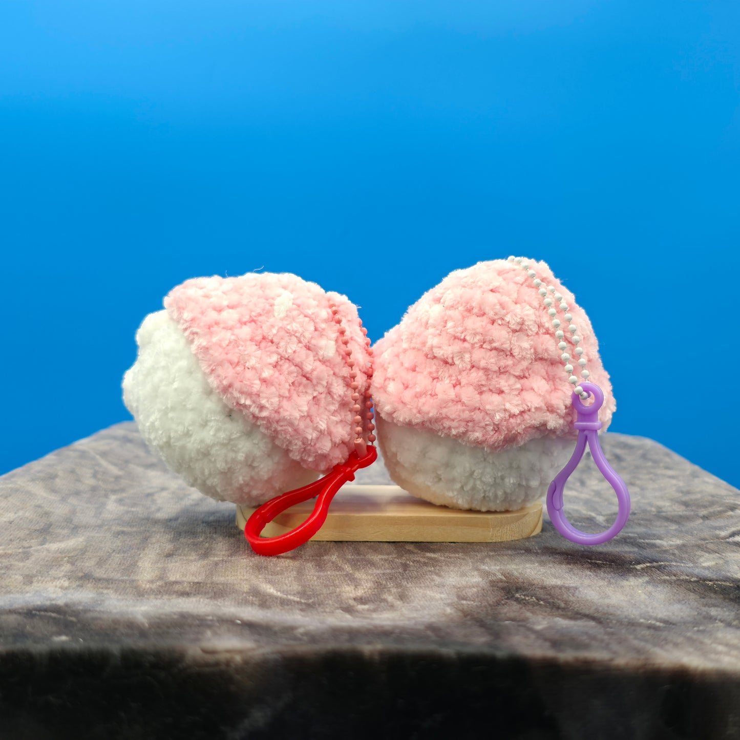 Tiny Mushy Boy Keychain
