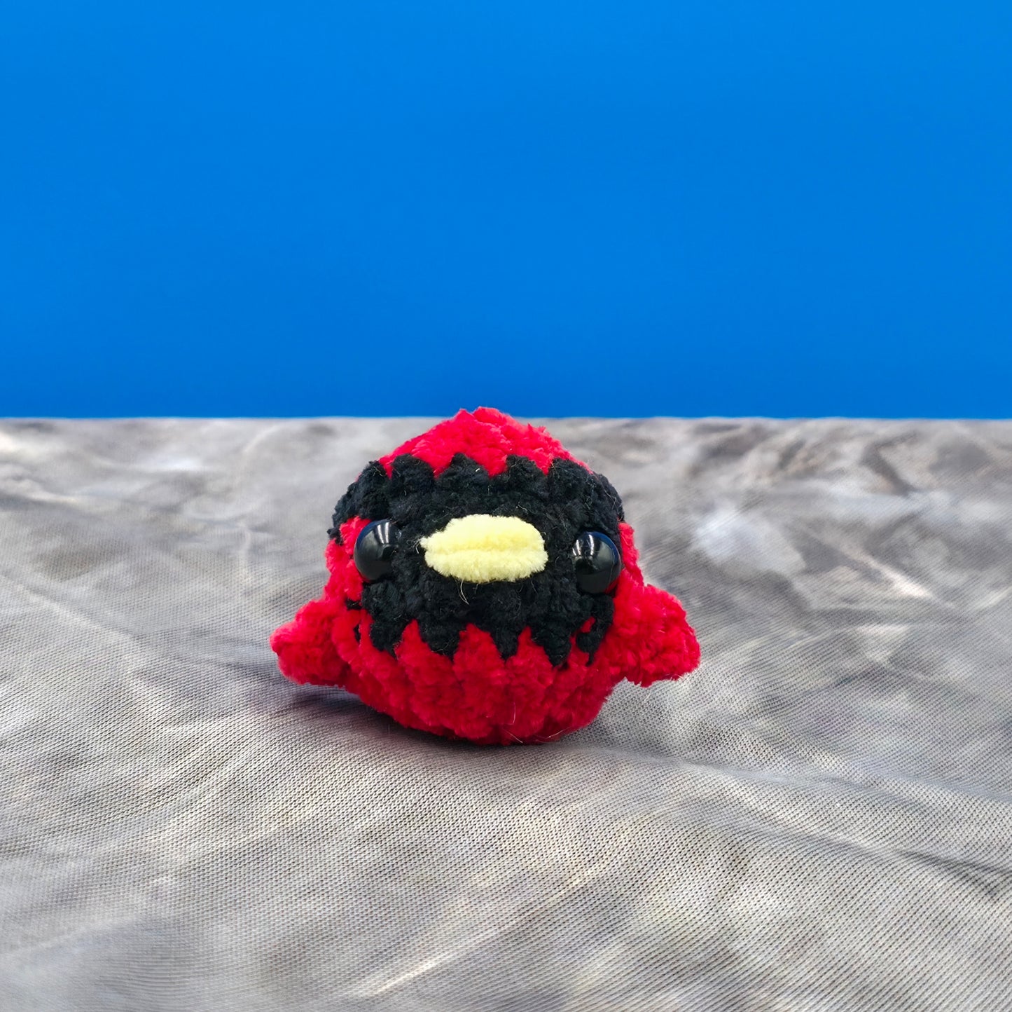 Tiny Cardinal pocket buddy or keychain.