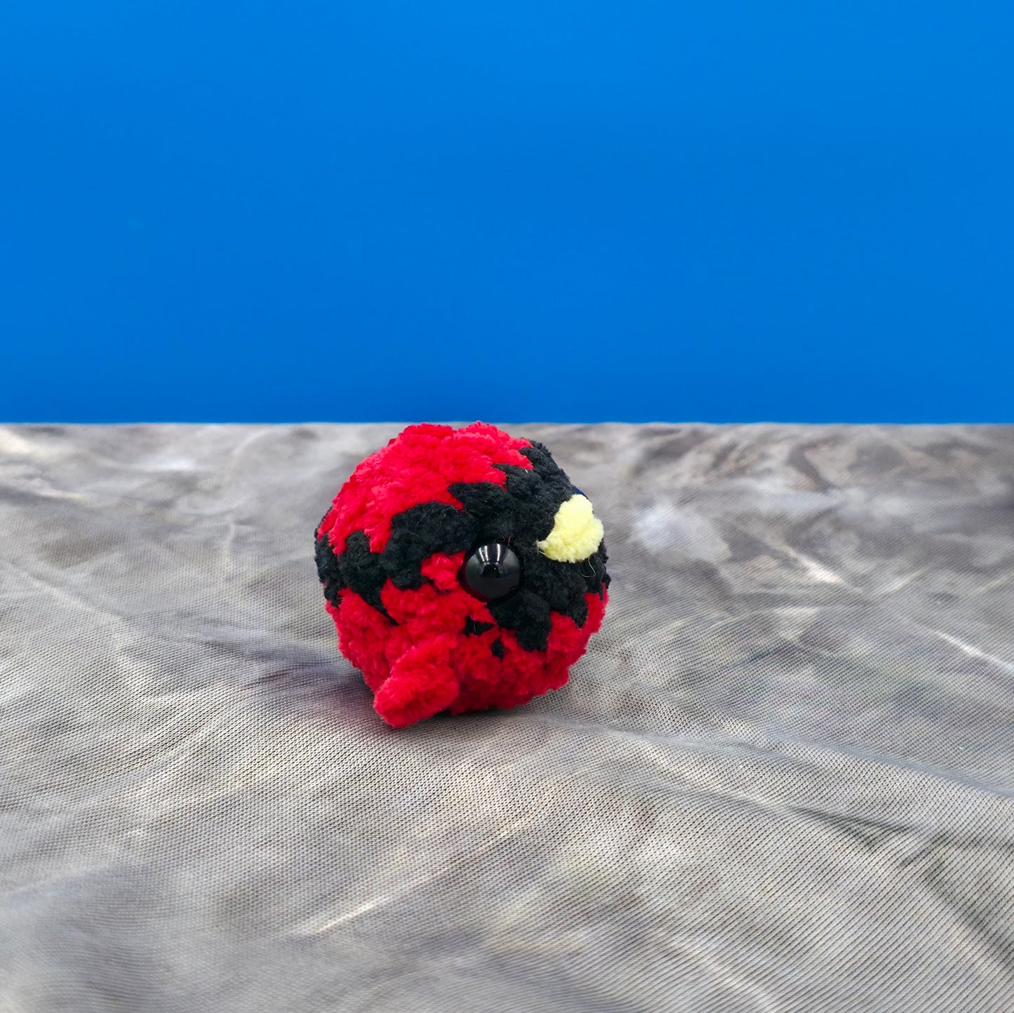 Tiny Cardinal pocket buddy or keychain.