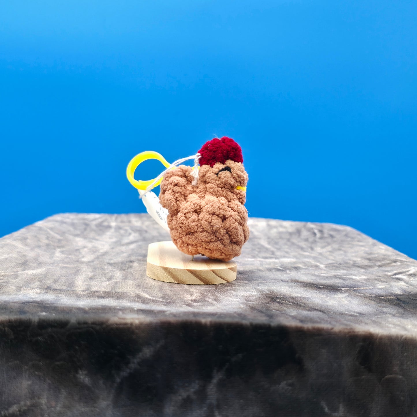 Tiny Chicken Keychain