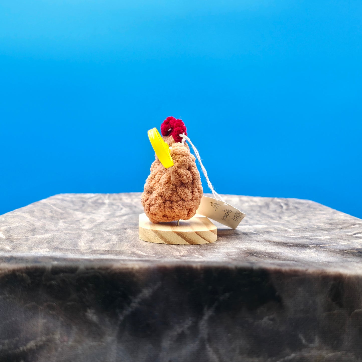 Tiny Chicken Keychain