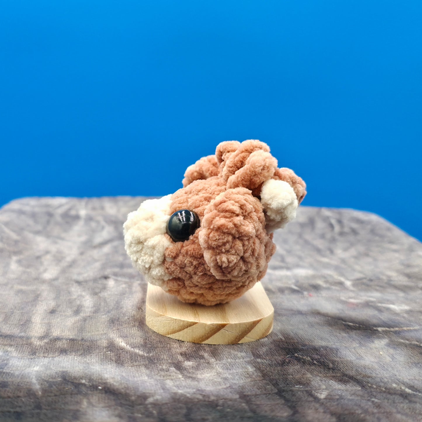 Tiny Highland Cow Keychain