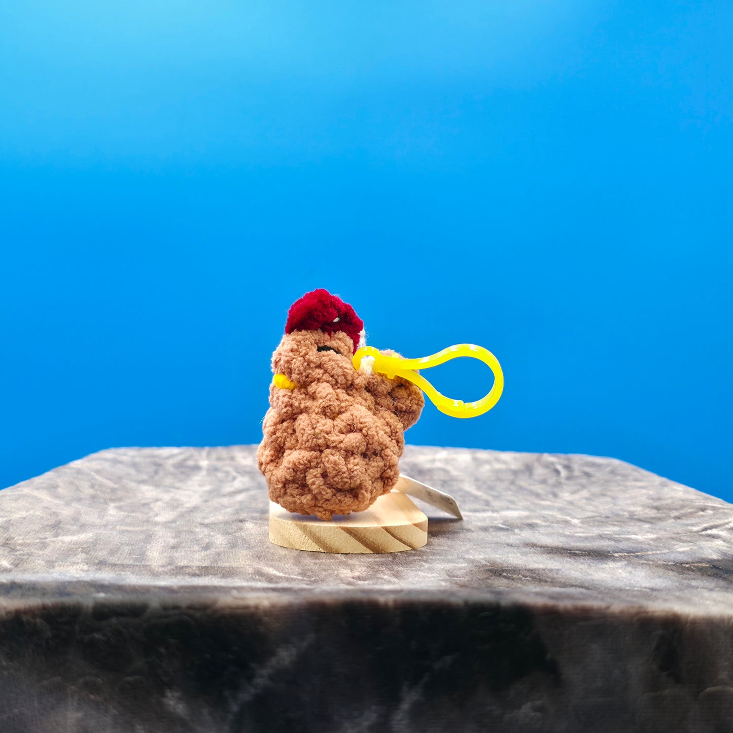 Tiny Chicken Keychain